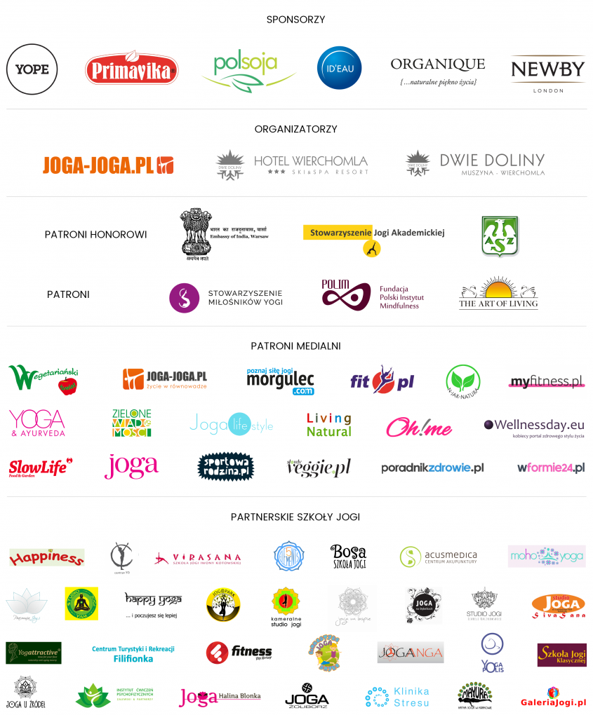 Logotypy_partnerzy Joga Festiwalu