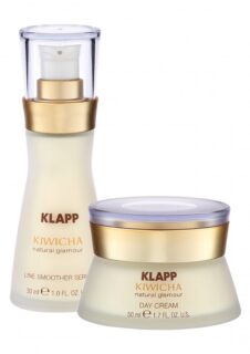 Kiwicha Face Care Set mit Day Cream 50ml & Line Smoother Serum 30ml
