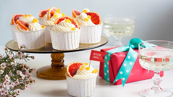 Delecta - Mimosa cupcakes