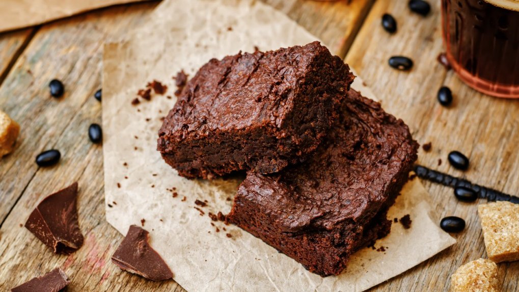 Wegańskie brownie z dodatkiem fasoli