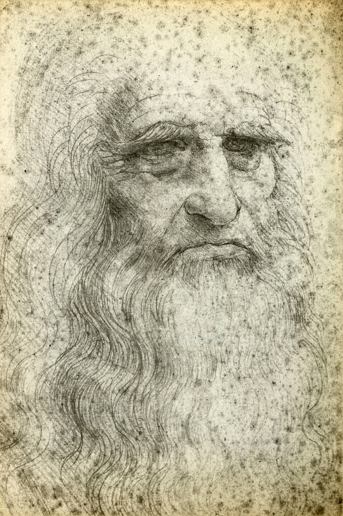 Leonardo da Vinci w Luwrze