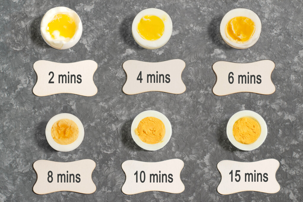 jajka na twardo - jak gotować, czas, ile minut