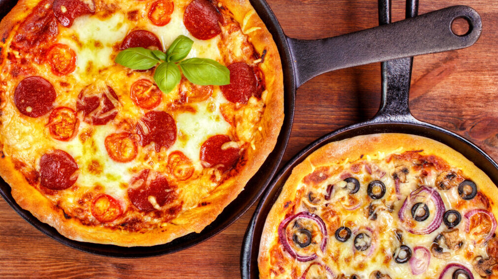 Pizza z patelni - przepis