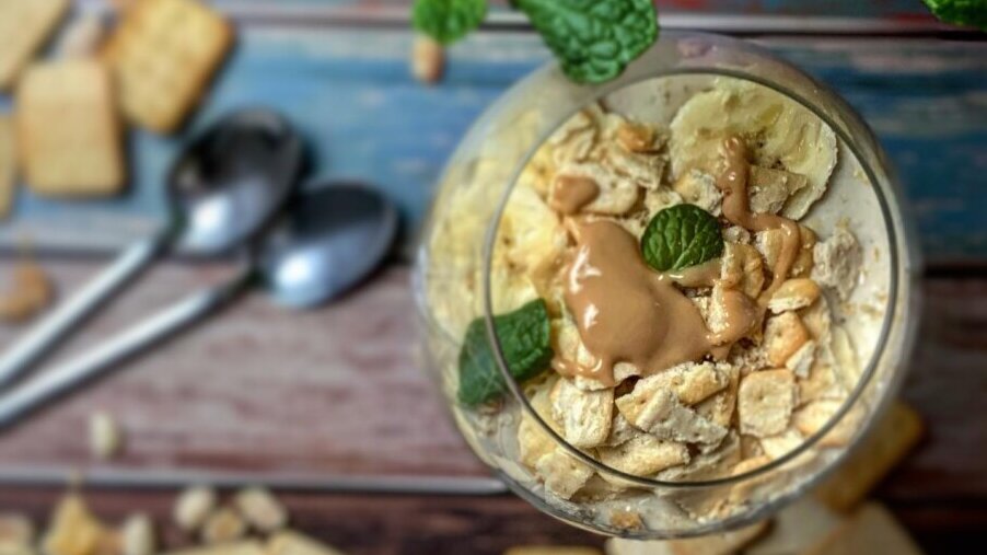 Banalnie prosty deser bananowy. Idealny na Walentynki