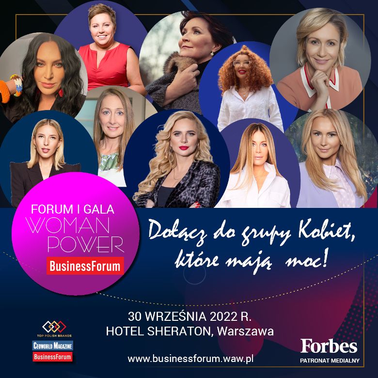 Moc kobiet – Moc możliwości. Poczuj to na Gali i Forum Woman Power