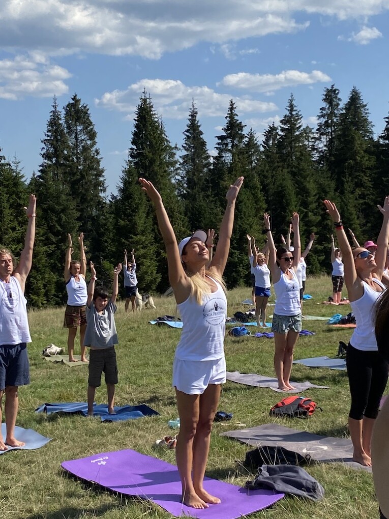 Tydzień dobrych zdarzeń niepowtarzalna atmosfera X. Joga Festiwal. Górski Maraton Jogi w Wierchomli