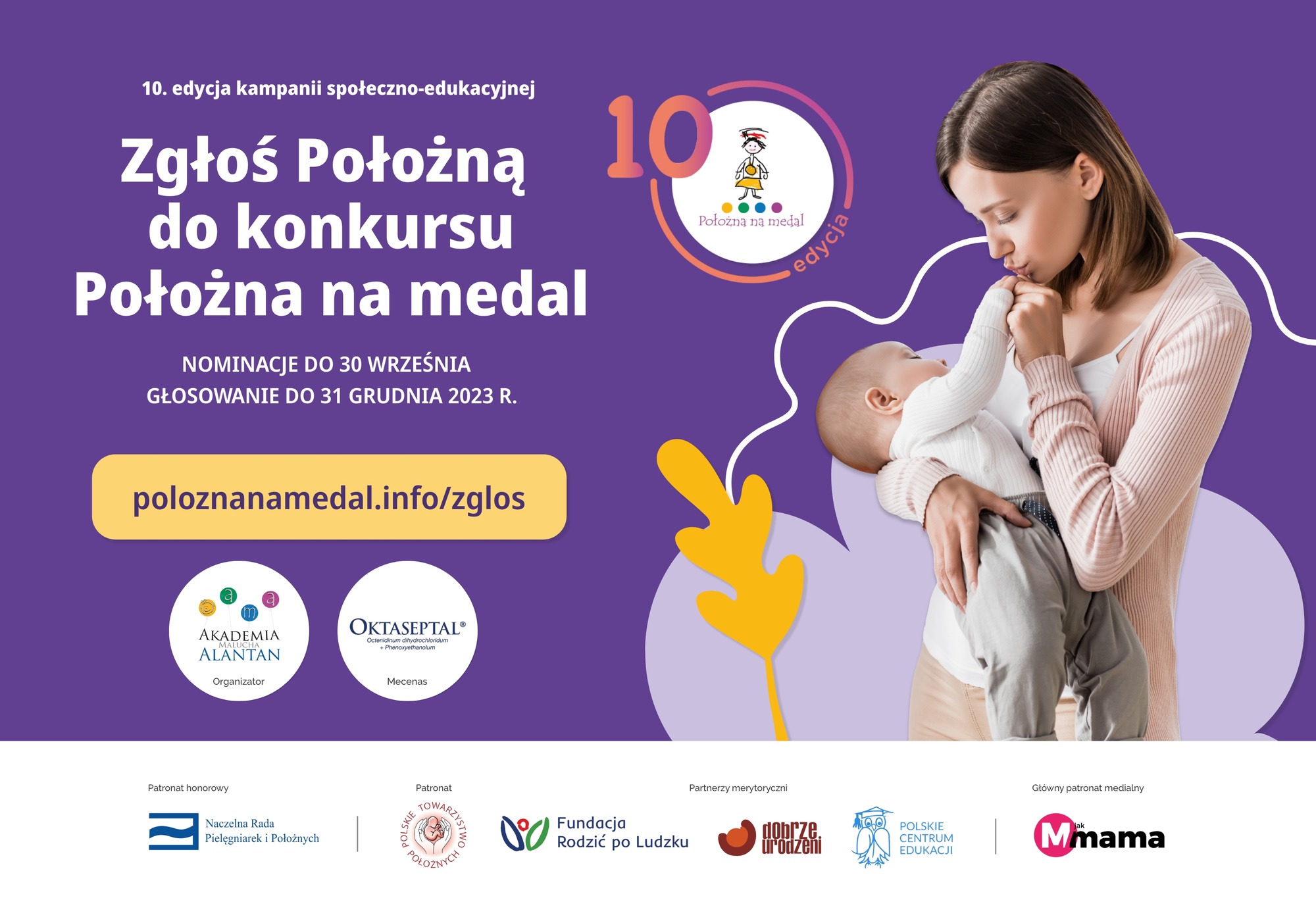 Wystartowała jubileuszowa 10. edycja Położnej na medal