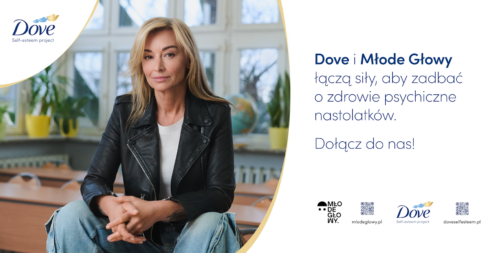 Dove i MŁODE GŁOWY łączą siły, aby zadbać o zdrowie psychiczne nastolatków w Polsce