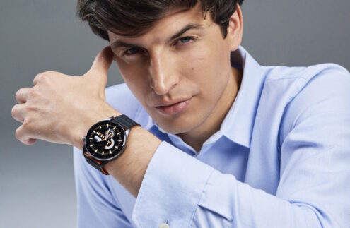 Biżuteryjny smartwatch w męskim stylu