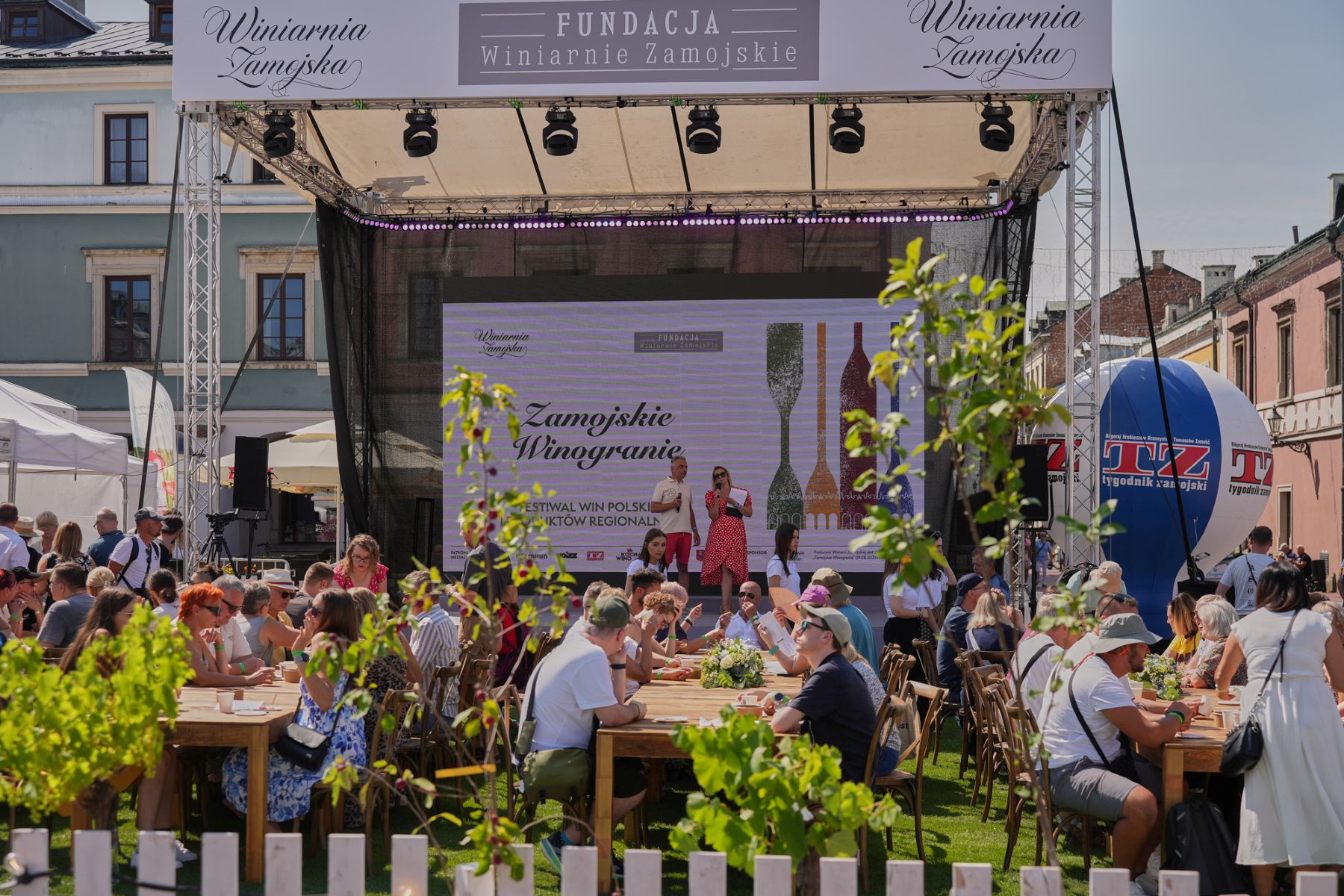 Zamojskie Winogranie 2026. Wielkie święto polskiego wina, regionalnej kuchni i muzyki