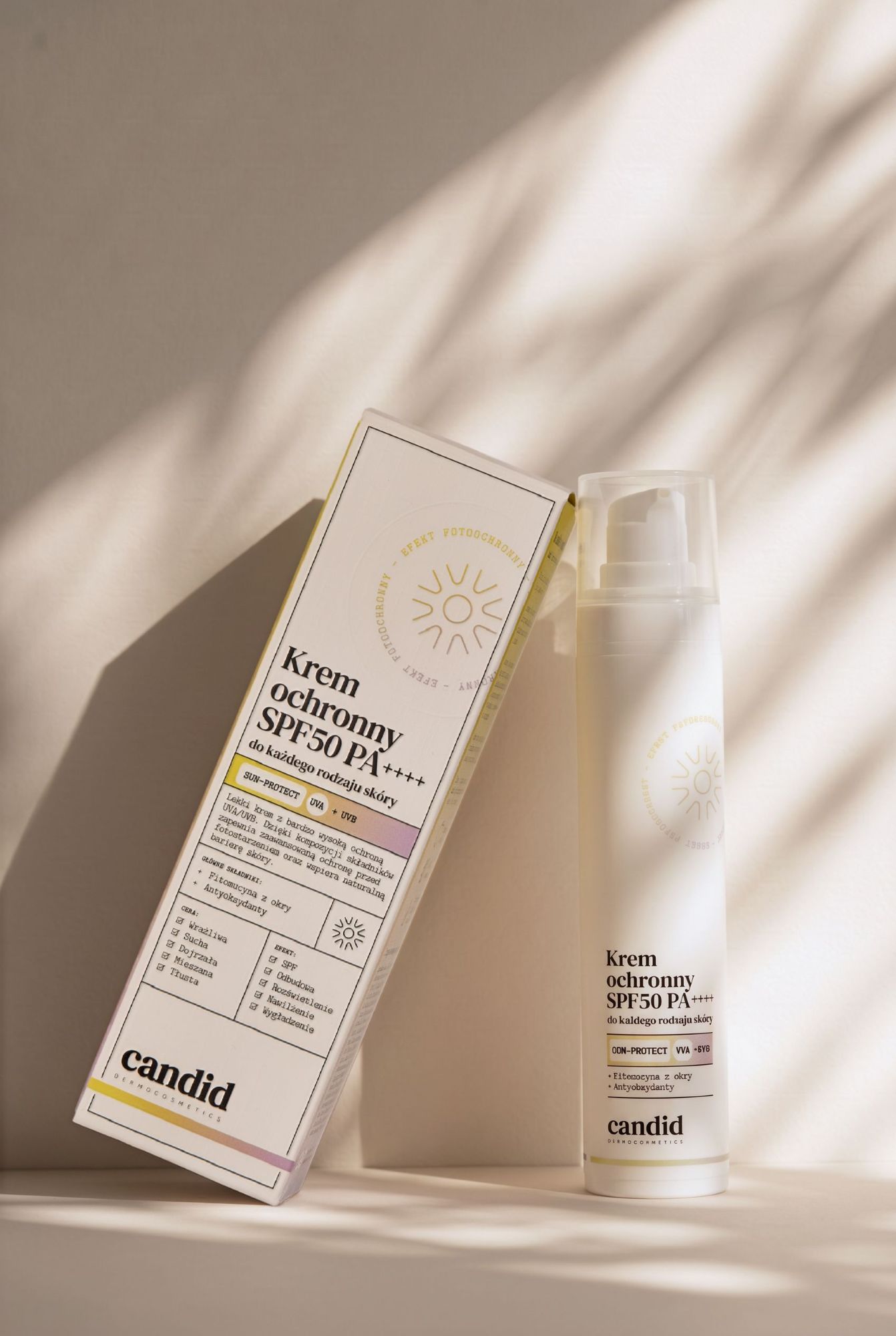 Ochrona przeciwsłoneczna twarzy SPF 50 na co dzień
