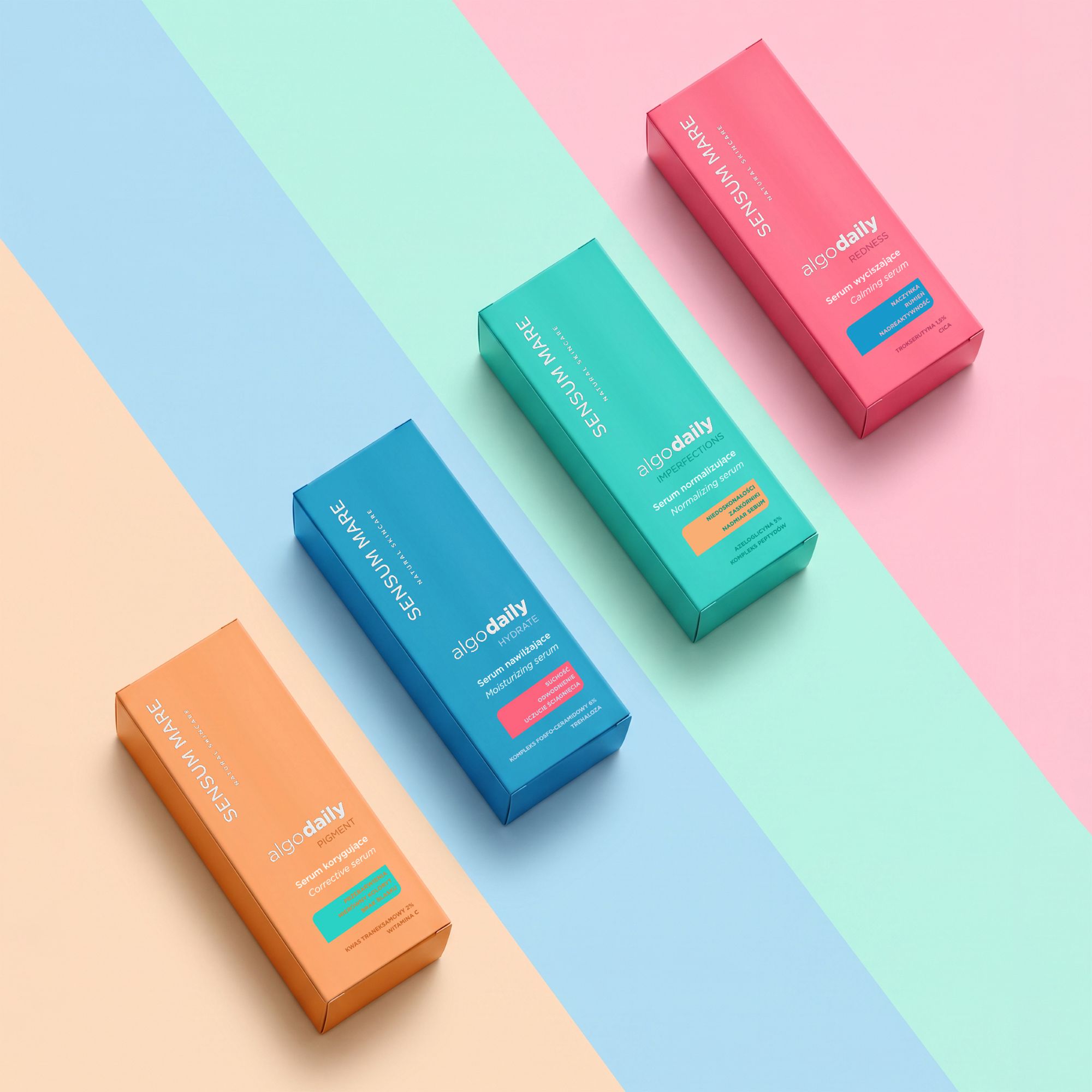 Jak wybrać kosmetyk do potrzeb skóry? Odkryj Algodaily linię stworzoną w nurcie clear skincare